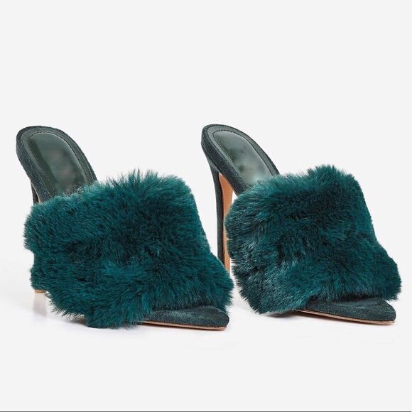 Limited edition Evergreen baddie bae pointy mules - Picture 5 of 8